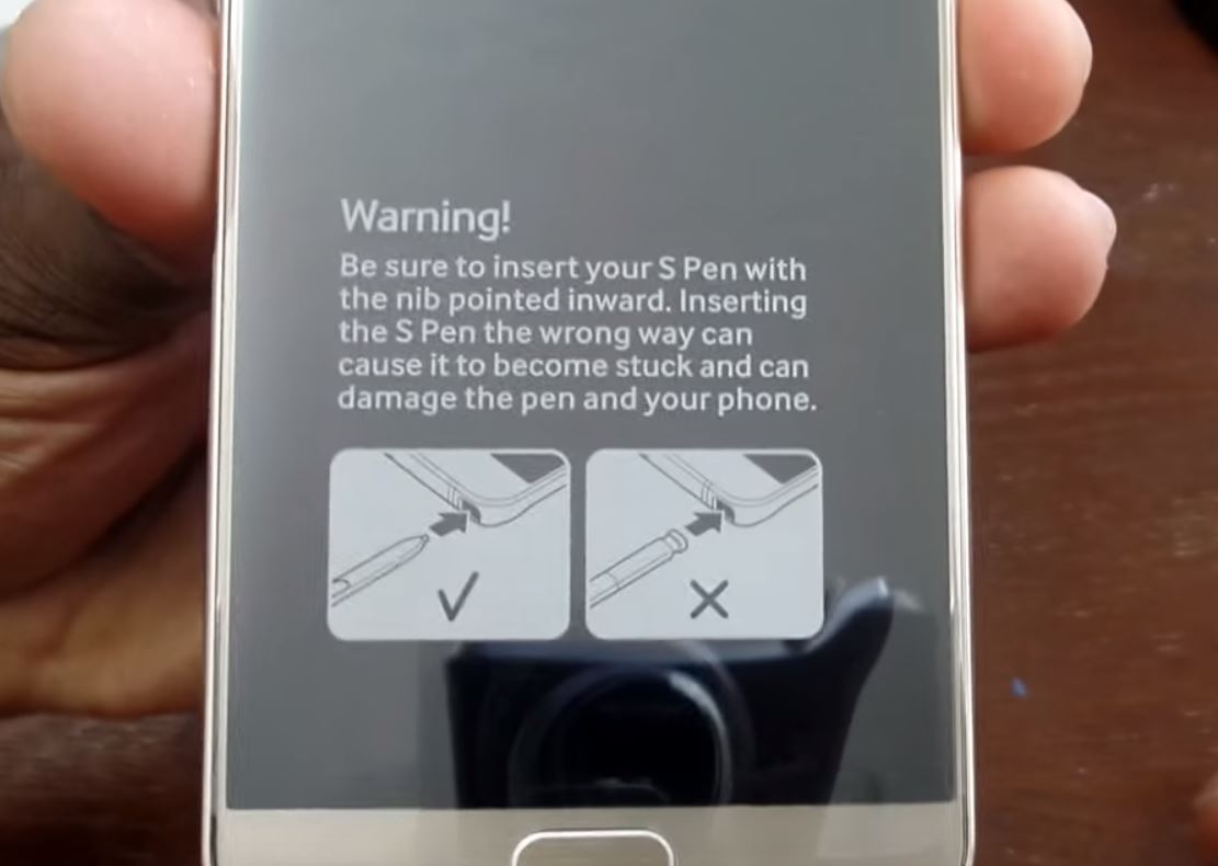 มีทางออก Samsung ทำฉลากกำกับการใช้ S Pen ผู้ซื้อ Galaxy Note 5