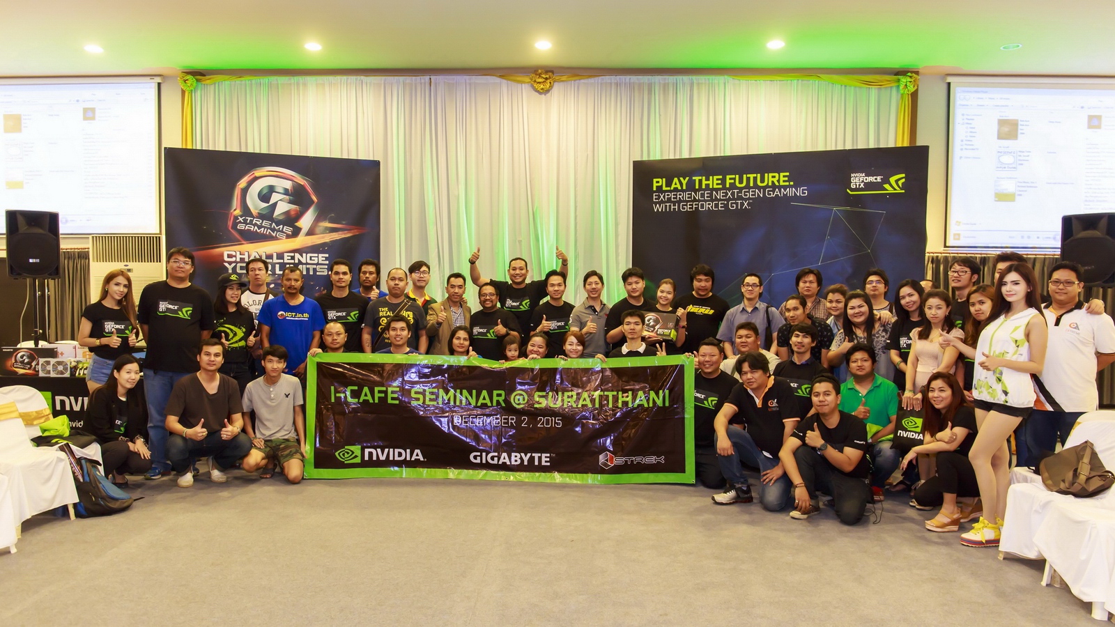 NVIDIA จับมือ GIGABYTE รุกตลาดร้านอินเตอร์เน็ตคาเฟ่ภาคใต้ จัดงาน i-Café Seminar @ สุราษฎร์ธานี