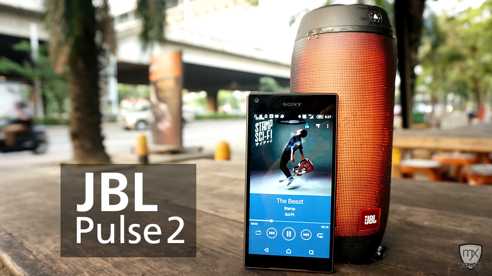 [Review] JBL Pulse 2 ลำโพงพกพาไร้สาย เสียงเยี่ยม กันน้ำได้ พร้อมไฟวิบวับเปลี่ยนสีได้