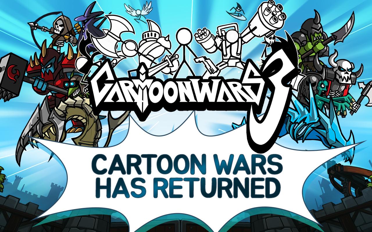 Cartoon Wars 3 มาแล้ว เปิดให้มันส์พร้อมกันทั่วโลกทั้ง App Store และ Google Play