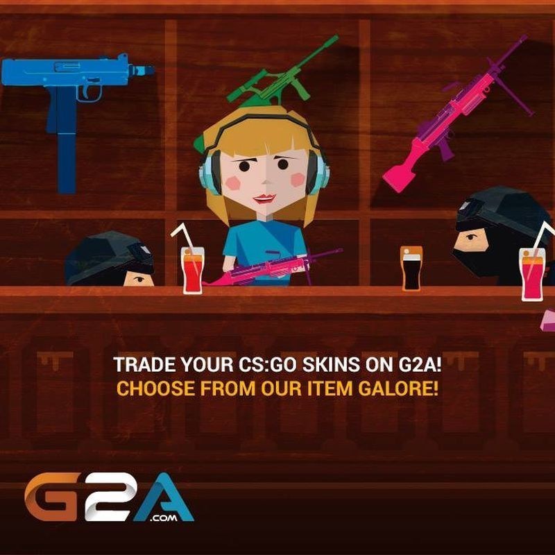 G2A.COM เปิดตัวสกินของเกม Counter Strike: Global Offensive