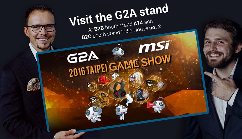 G2A ร่วมเปิดงาน Taipei Game Show 2016 อย่างเป็นทางการ