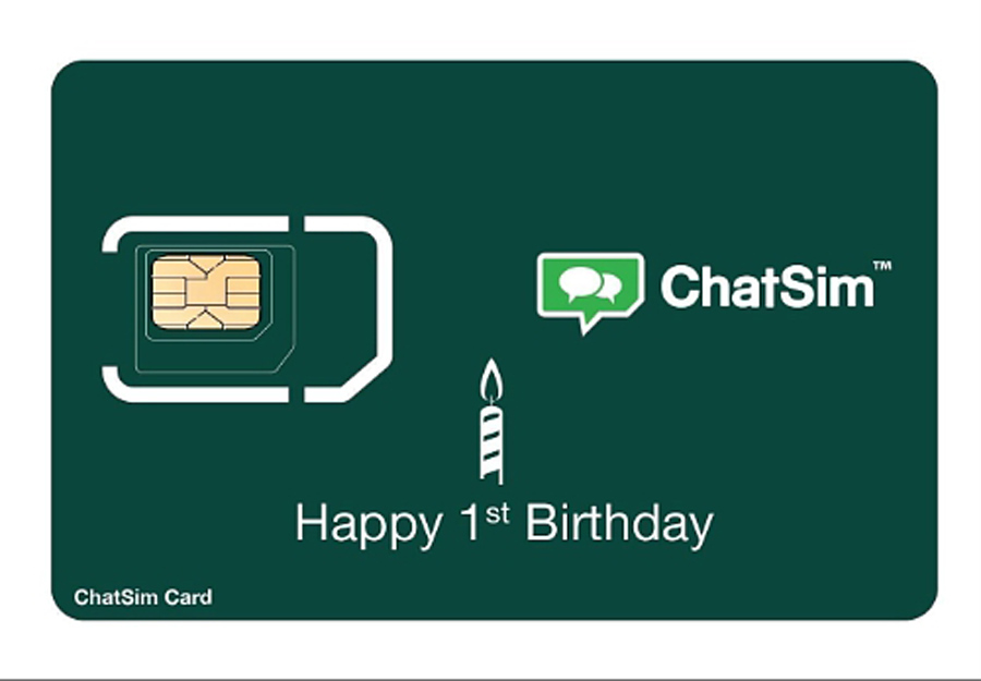 ChatSim ฉลองครบรอบขวบปีแรก ให้ลูกค้าใช้งานฟรี 1 วันเต็ม