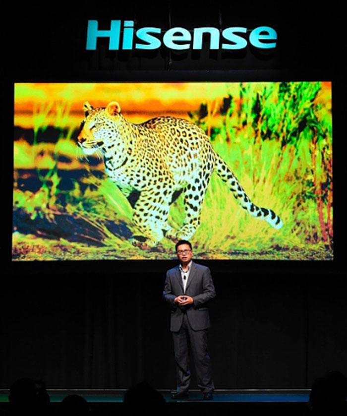 ไฮเซนส์ ผงาดเป็นดาวเด่นด้านนวัตกรรมในงาน CES 2016