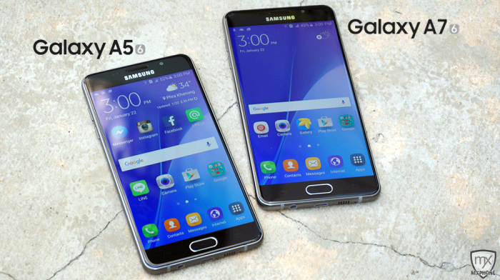 ลองสัมผัส Samsung Galaxy A5, A7 (2016) รุ่นใหม่สเปคเน้นๆ พร้อมตัวเครื่องสวยพรีเมียมกว่าเก่า