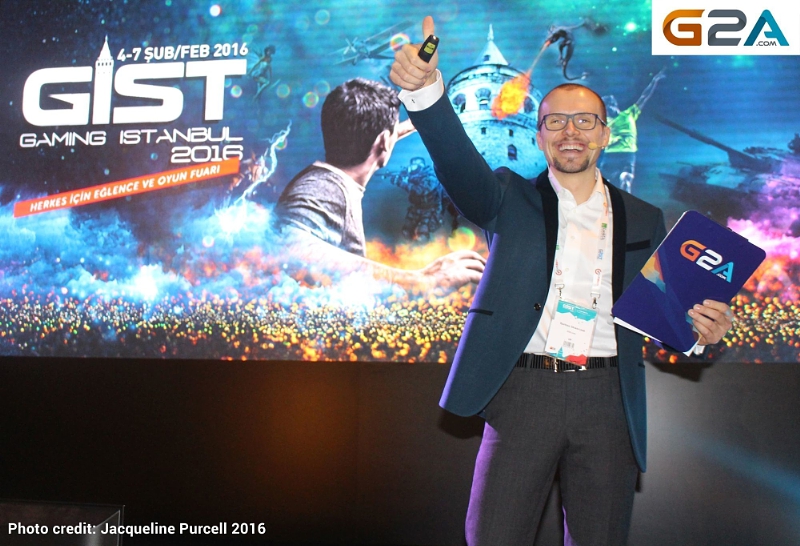 ซีอีโอ G2A.COM ร่วมเปิดงาน GIST Gaming Istanbul 2016