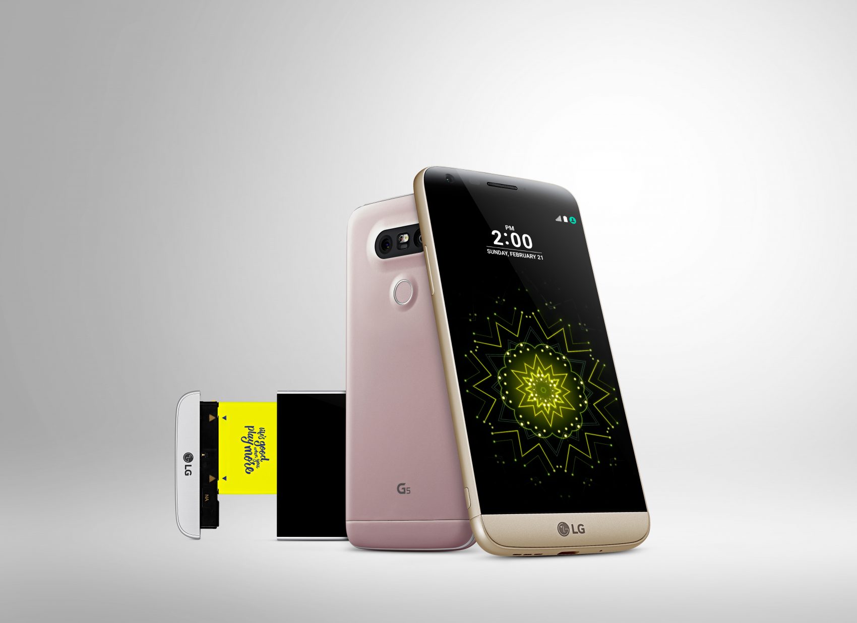 เปิดตัว LG G5 สุดยอดสมาร์ทโฟน เปลี่ยนโมดูลได้ 2 แบบ  พ่วงลูกเล่นเพียบ