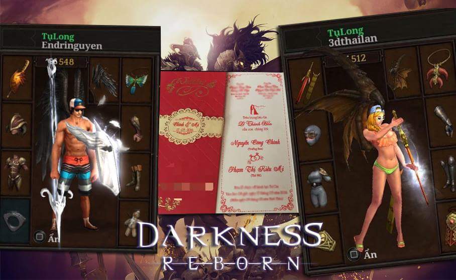พบรักในเกม!! คู่รักเกมเมอร์ DARKNESS REBORN พร้อมลั่นระฆังวิวาห์