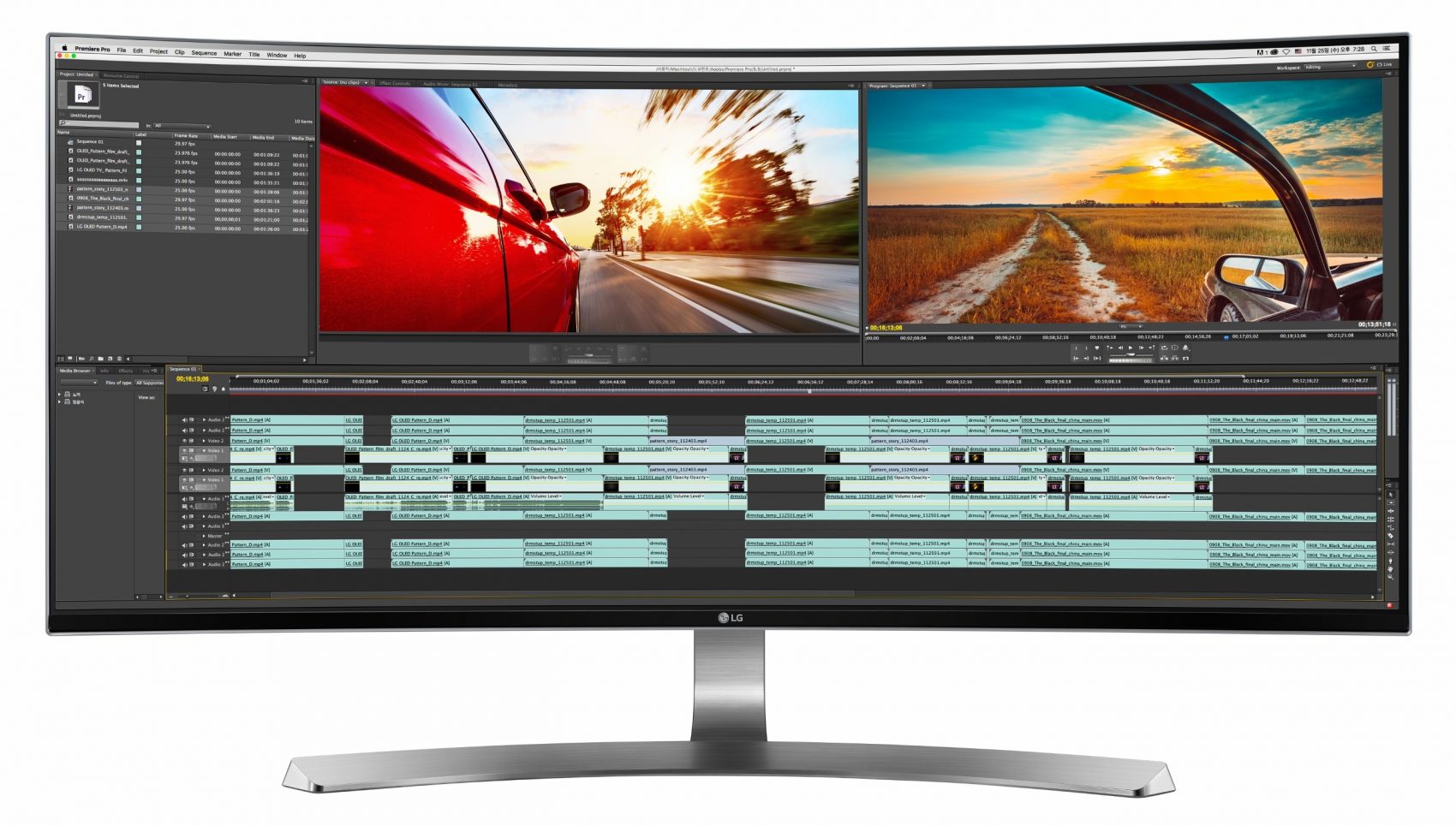 แอลจี 21:9 UltrawideTM มอนิเตอร์จอโค้งแห่งปี มอบที่สุดแห่งสีสันและความคมชัด