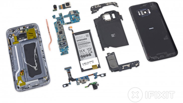 ยากไปอีก iFixit ให้คะแนนการถอดประกอบซ่อมเครื่อง Samsung Galaxy S7 น้อยกว่าปีก่อน