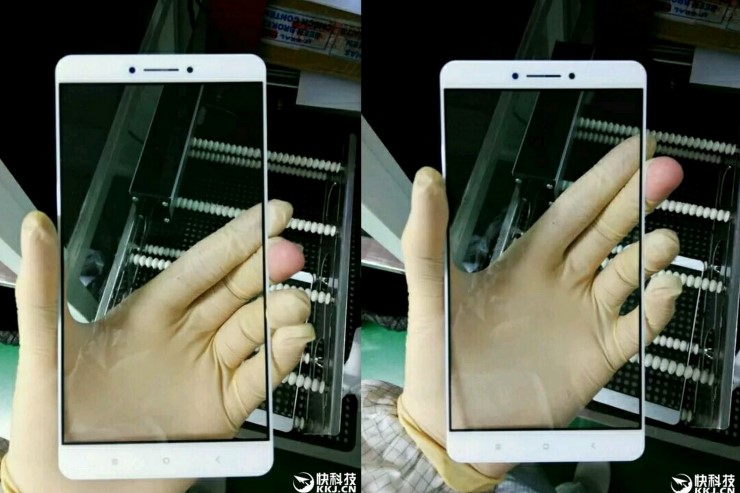 หลุด! แผงหน้า Xiaomi Max แฟบเล็ตรุ่นใหม่ใช้จอ 6.4 นิ้ว
