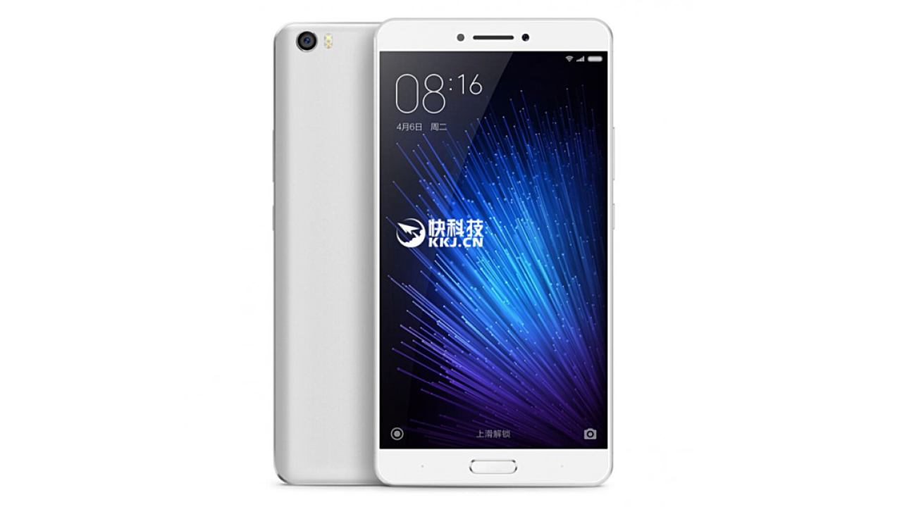 หลุดภาพเรนเดอร์ Xiaomi Max แฟบเล็ตไฮเอนด์ จอ QHD 6.4 นิ้ว