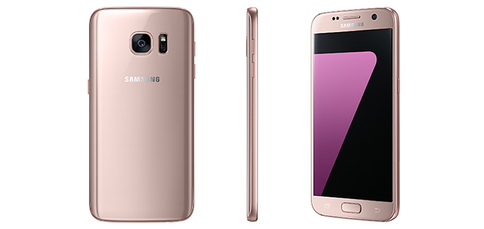 หวานเจี๊ยบ! Samsung เปิดตัว Galaxy S7 และ S7 Edge สีชมพู Pink Gold