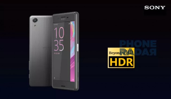 สมราคาพรีเมี่ยม เผย Sony ใช้หน้าจอ HDR กับ Xperia X Premium