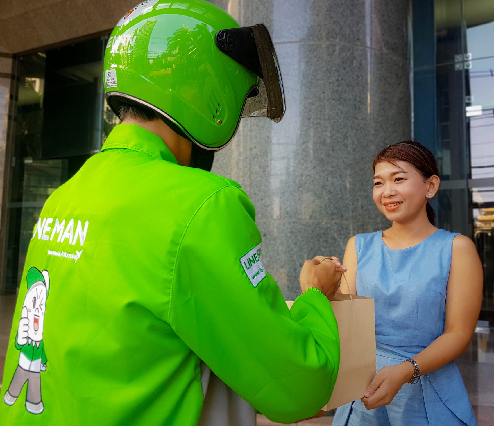 Lalamove จับมือ LINE บริการส่งของ สั่งอาหาร และสินค้าจากร้านสะดวกซื้อ ผ่านแอพลิเคชั่น LINE MAN