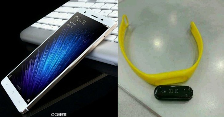 หลุดภาพ Xiaomi Mi Max พร้อม Mi Band 2 ก่อนเจอตัวจริง 10 พ.ค.นี้