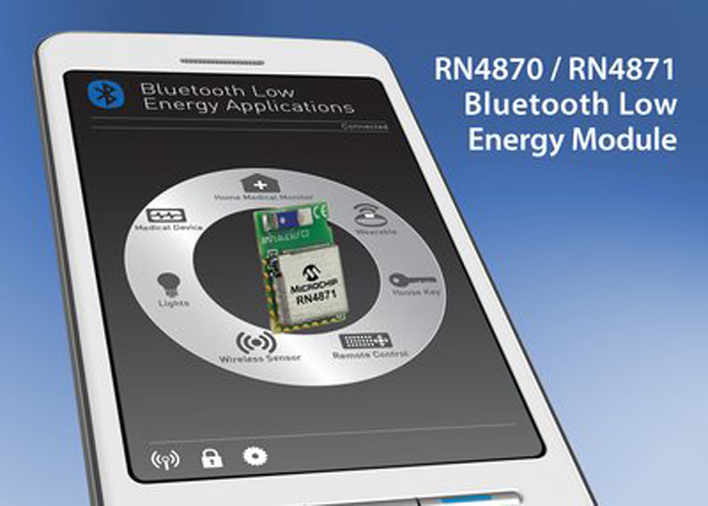 ไมโครชิปเปิดตัวโซลูชั่น Bluetooth(R) Low Energy ใหม่ล่าสุด พร้อมอินเทอร์เฟซใช้งานง่าย รองรับการฝังสคริปต์