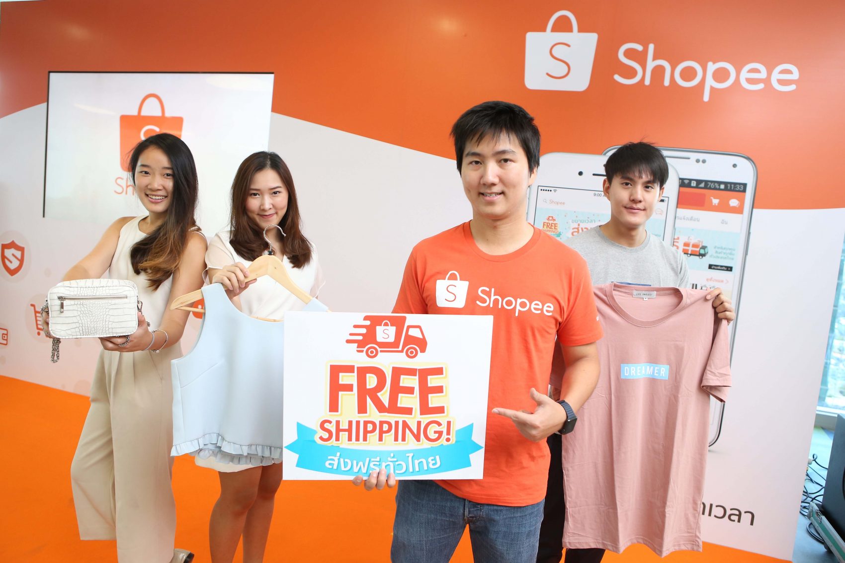 Shopee เอาจริง! ประกาศเพิ่มยอดผู้ใช้เท่าตัวภายในสิ้นปี พร้อมขยายบริการส่งฟรีอีก 2 เดือน