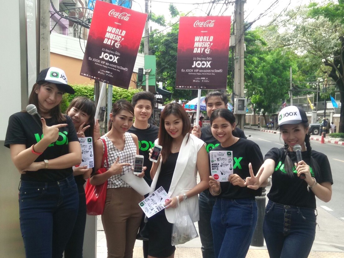 JOOX และ Coca Cola มอบของขวัญให้คนไทยที่มีใจรักในเสียงเพลงกว่าครึ่งล้านรายในวัน ‘World Music Day’