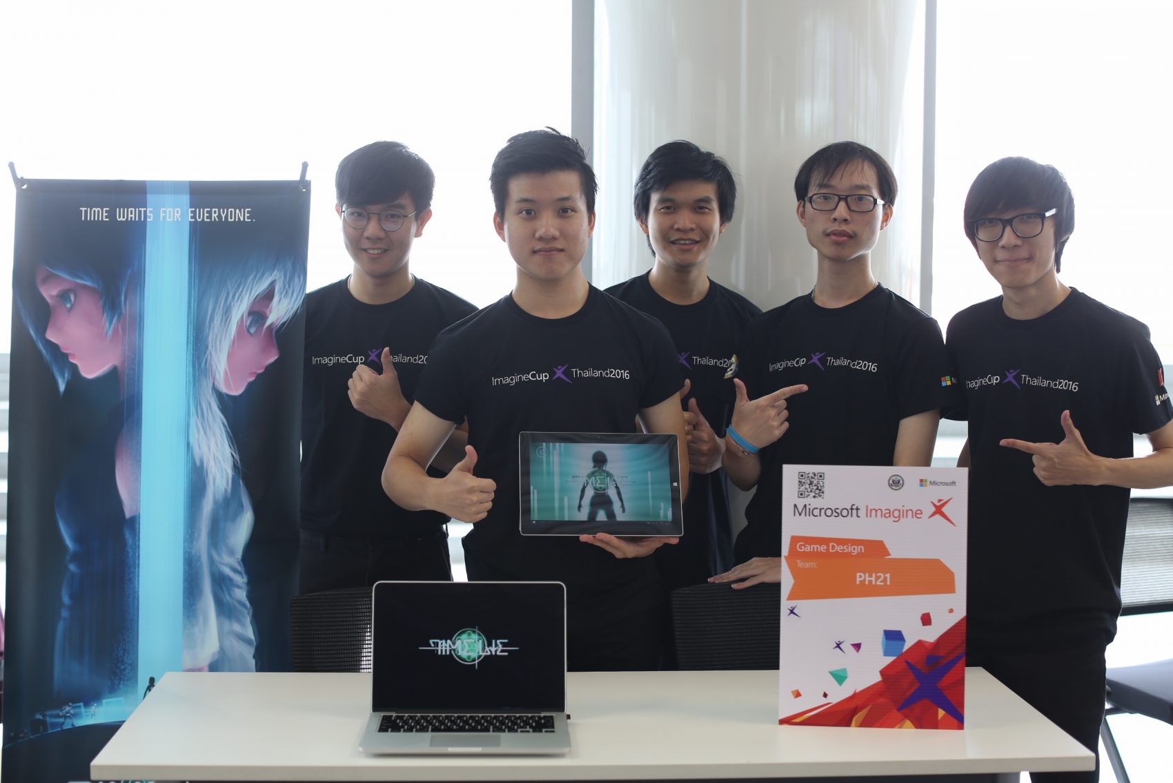 เยาวชนไทยก้าวไกล พร้อมชิงชัยบนเวทีโลก ในการแข่งขัน Microsoft Imagine Cup 2016 รอบ World Finals ด้วยผลงานการสร้างสรรค์เกม “Timelie”