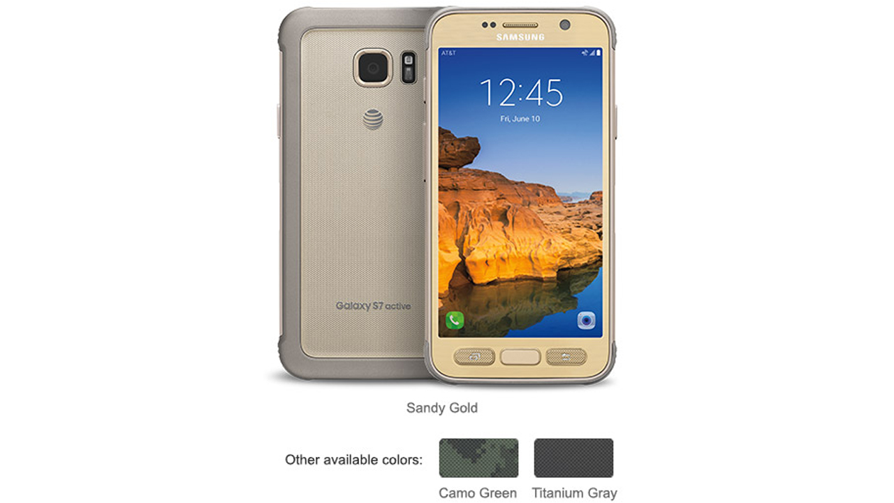 เปิดตัว Samsung Galaxy S7 active แบตใหญ่ มีสแกนลายนิ้วมือ ขายผ่าน AT&T เท่านั้น