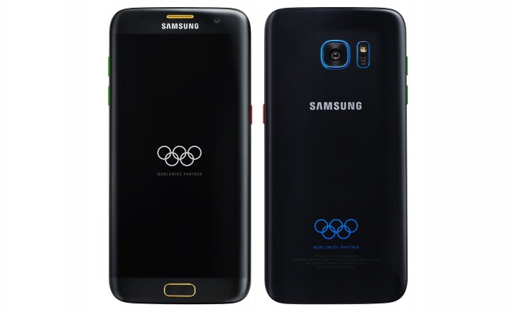 รุ่นพิเศษมาอีก Galaxy S7 edge เวอร์ชั่นสำหรับมหกรรมกีฬาโอลิมปิก 2016