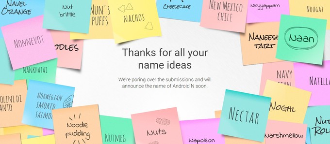 เตรียมเปิดตัวชื่ออย่างเป็นทางการของ Google Android N อีกเพียงอึดใจ