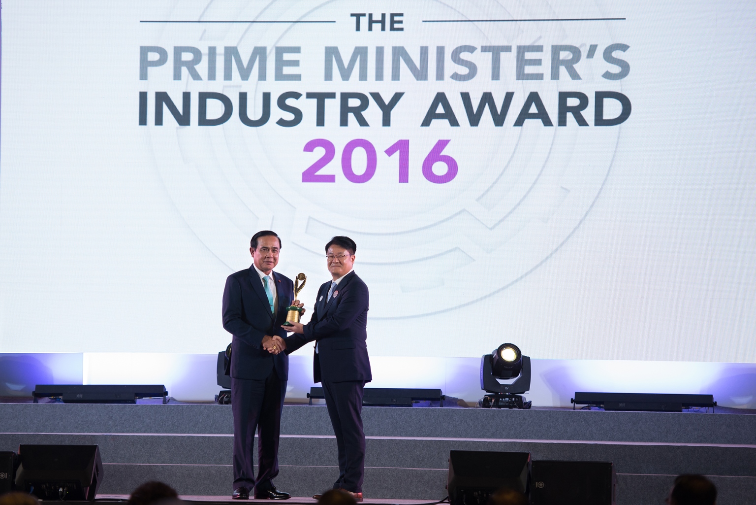 ซัมซุงคว้ารางวัล อุตสาหกรรมดีเด่น ประเภทการจัดการโลจิสติกส์ ประจำปี พ.ศ. 2559