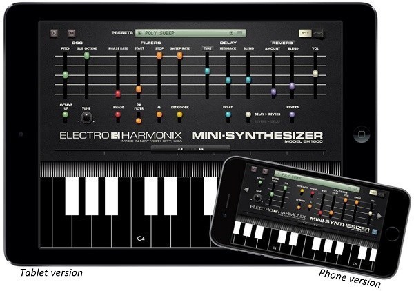 Electro-Harmonix เปิดตัวมินิซินธิไซเซอร์รุ่นใหม่ รองรับสมาร์ทโฟนและแท็บเล็ต