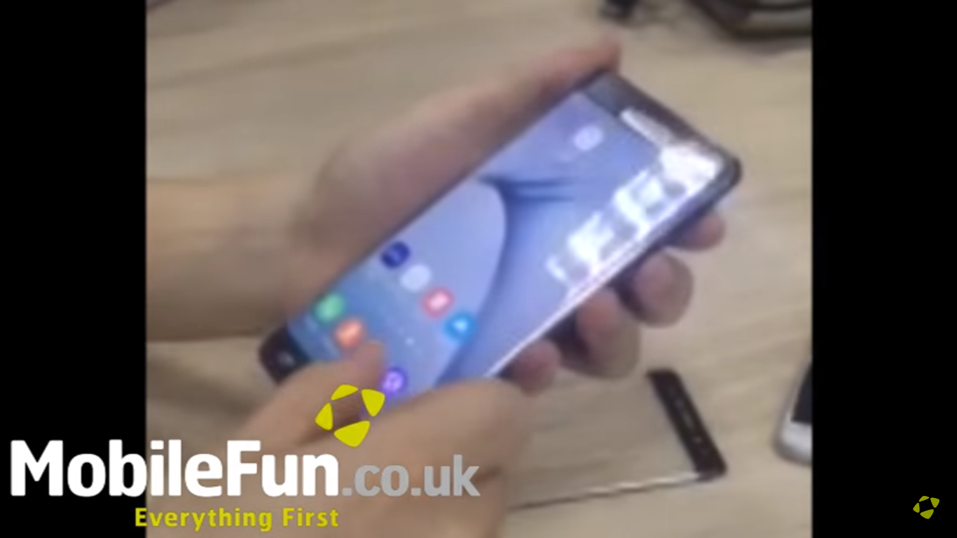 หลุดคลิปทดสอบ Samsung Galaxy Note7 พร้อมภาพเรนเดอร์เครื่องสี Blue Coral