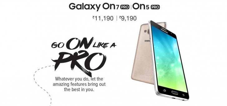 Samsung เปิดตัวรุ่นอัพเกรด Galaxy On5 Pro และ Galaxy On7 Pro