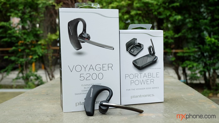 [Review] Plantronics Voyager 5200 หูฟังบลูทูธพร้อมไมค์ 4 ตัว เสียงคมชัด HD ทุกที่
