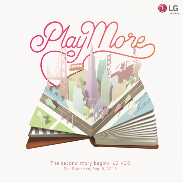 LG จัดอีเวนท์เปิดตัว V20 ที่ ซานฟรานซิสโก วันที่ 6 ก.ย.นี้