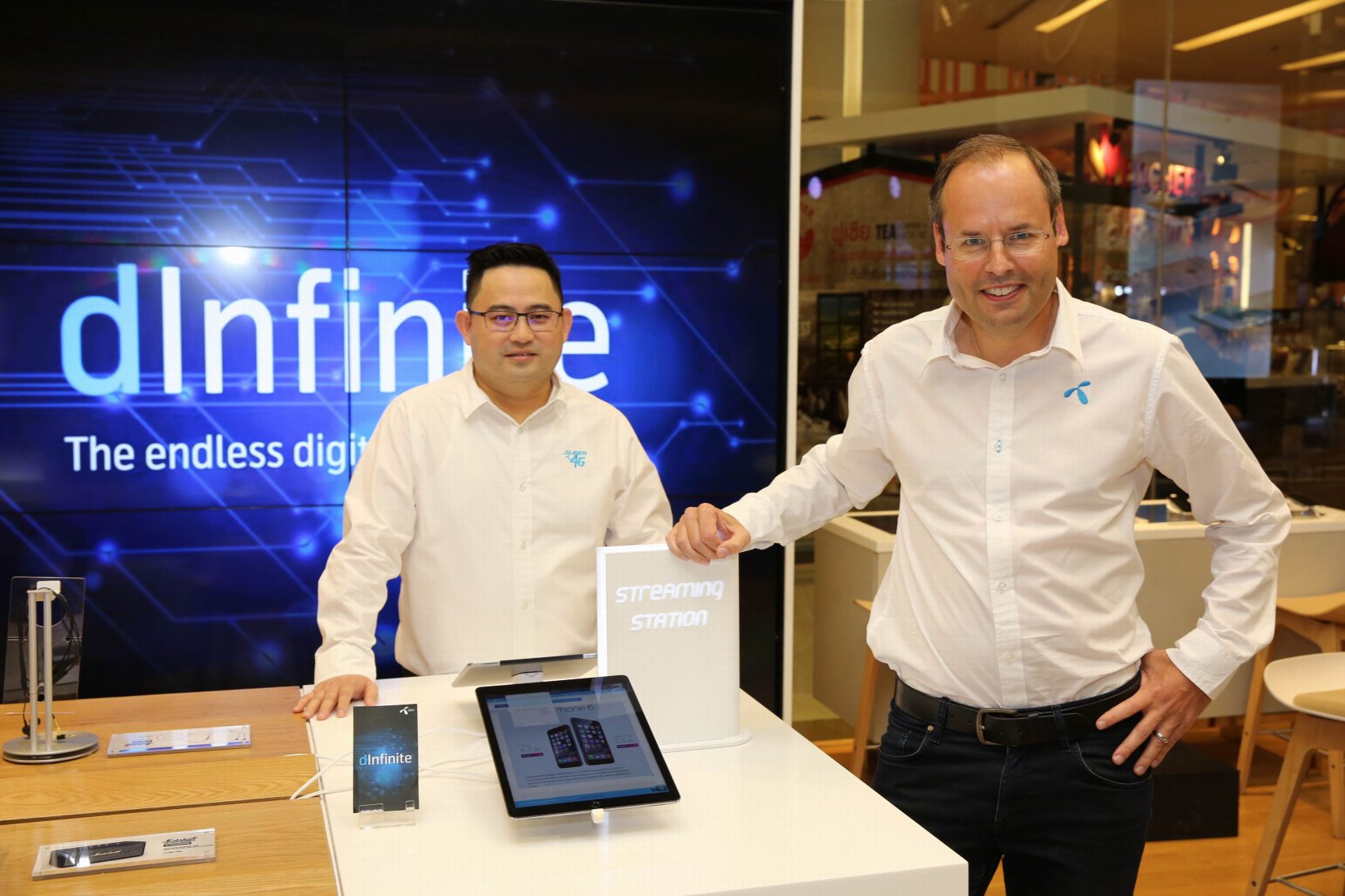 dtac ทุ่ม 240 ลบ. เปิด dInfinite แฟลกชิปดิจิทัลสโตร์ 19 แห่ง เริ่มสาขาแรกที่ พารากอน
