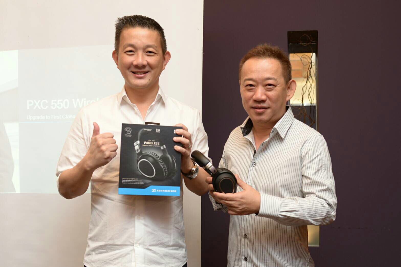 ปลี่ยนโลกการเดินทางของคุณหูฟังไร้สายเซนไฮเซอร์ PXC 550