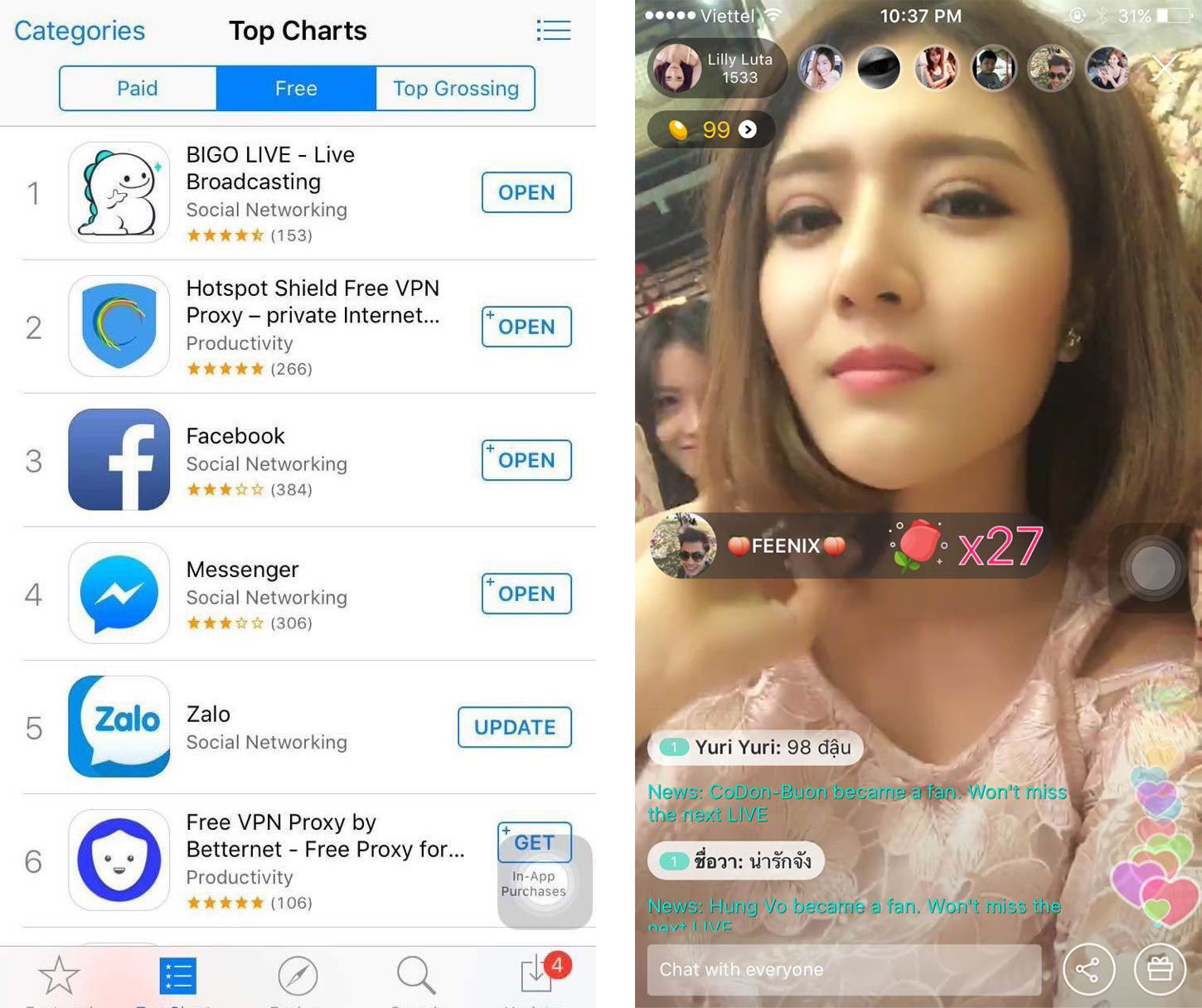 BIGO LIVE : Live Video Broadcasting Platform ที่เชื่อมต่อทั้งโลกไว้ด้วยกัน
