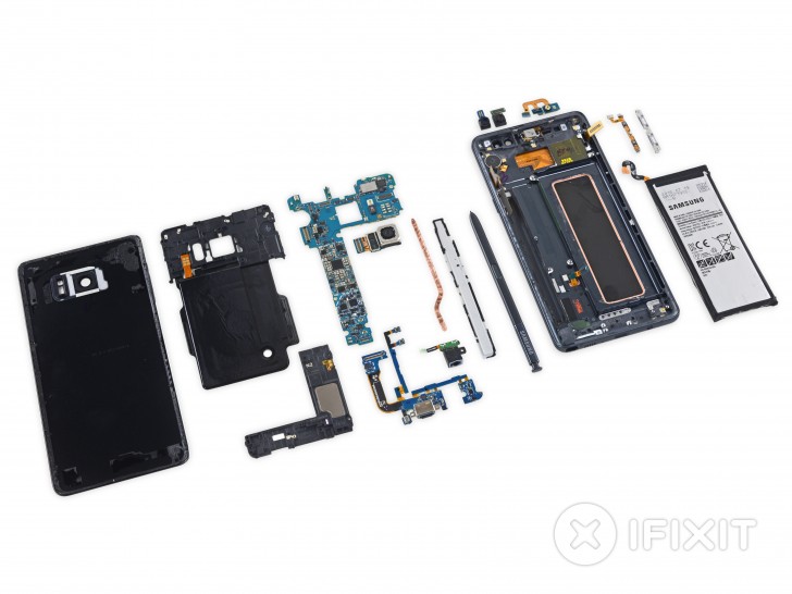 iFixit มาแล้วจัดการชำแหละ Galaxy Note 7 เผยซ่อมง่ายกว่า Galaxy S7 เล็กน้อย