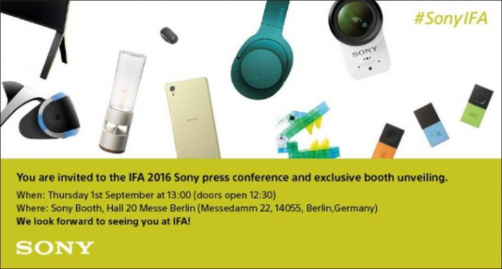 Sony ขนผลิตภัณฑ์เปิดตัวที่งาน IFA 2016 มี Xperia รุ่นใหม่ด้วย