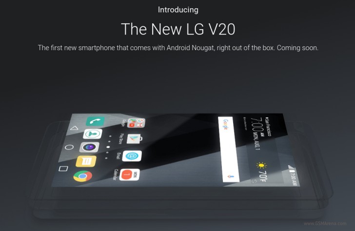 Google คอนเฟิร์ม LG V20 คือรุ่นแรกที่ได้ Android 7.0 มาจากโรงงาน