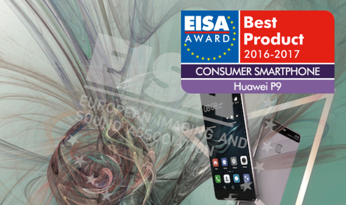 Huawei P9 ได้รับเลือกเป็นสมาร์ทโฟนชนะเลิศในงานประกาศรางวัล EISA 2016
