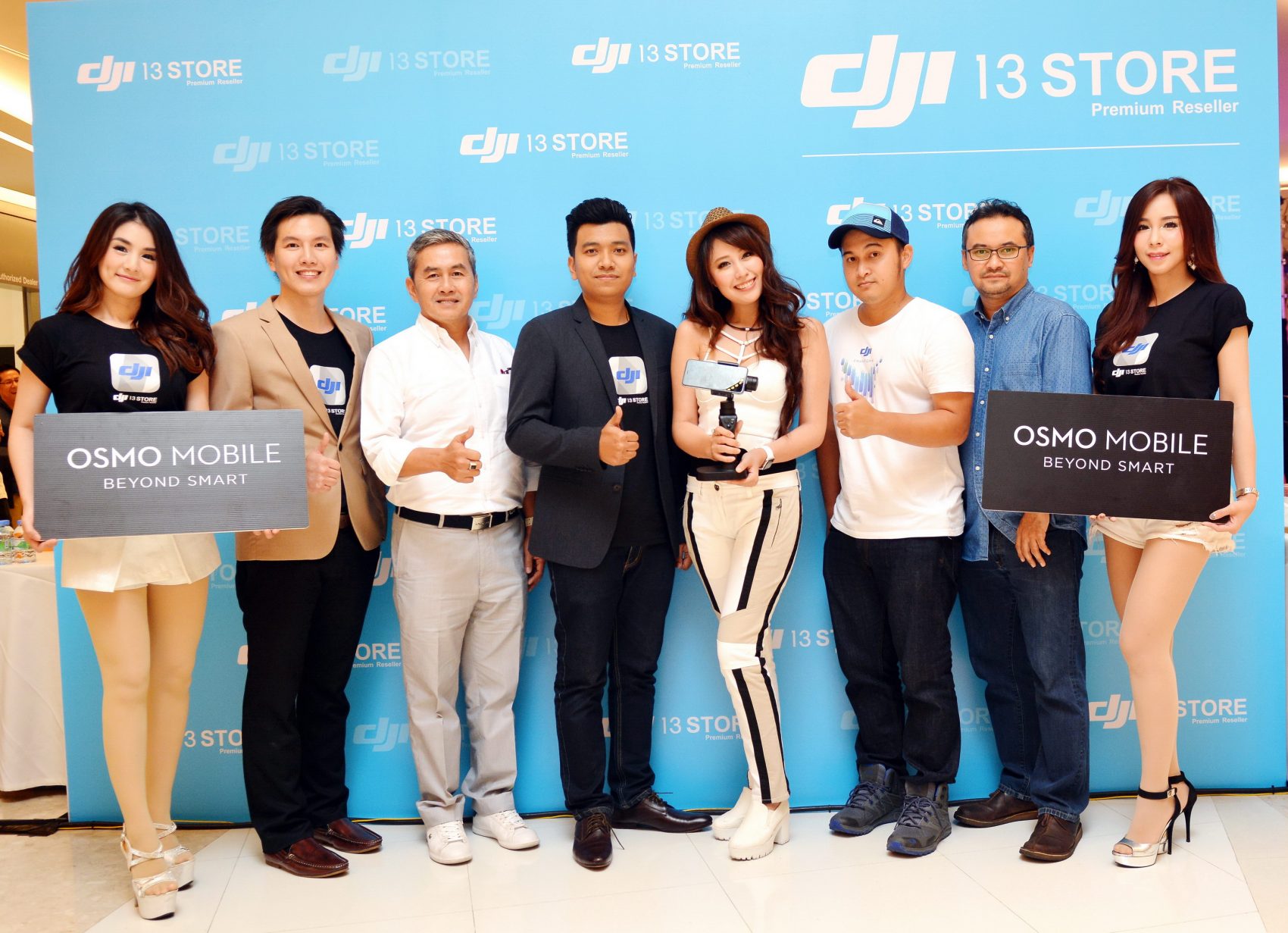 13 Store เปิดร้าน DJI Premium Reseller พร้อมเปิดตัวสินค้าใหม่ DJI OSMO Mobile