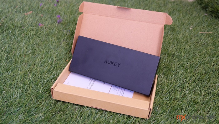แกะกล่อง AUKEY PB-T3 สุดยอด Power Bank รองรับ Quick Charge 2.0 ความจุ 16,000 mAh