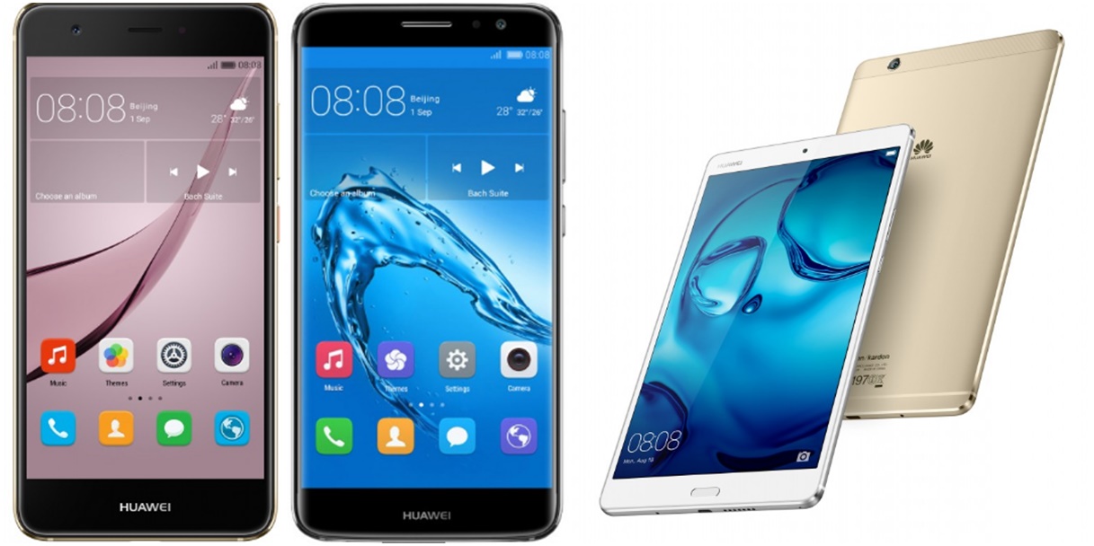 Huawei จัดชุดใหญ่ เปิดตัว สมาร์ทโฟน Nova/Nova Plus พร้อมแท็บเล็ต MediaPad M3