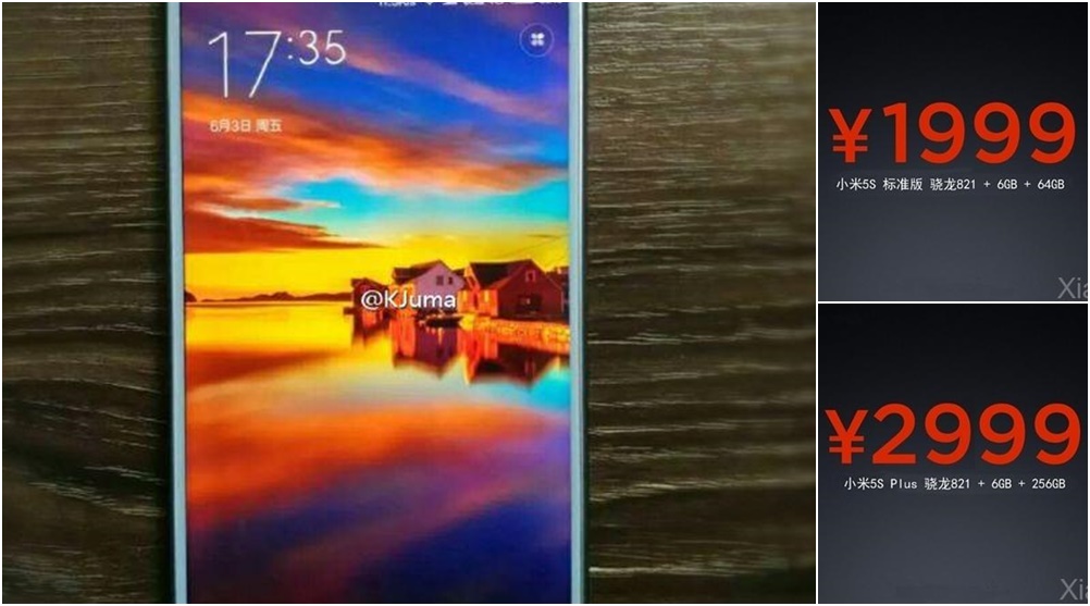 Xiaomi Mi 5s เปิดราคาน่าคบแค่หมื่นต้นๆ พร้อมตัวอย่างภาพจากกล้องคู่