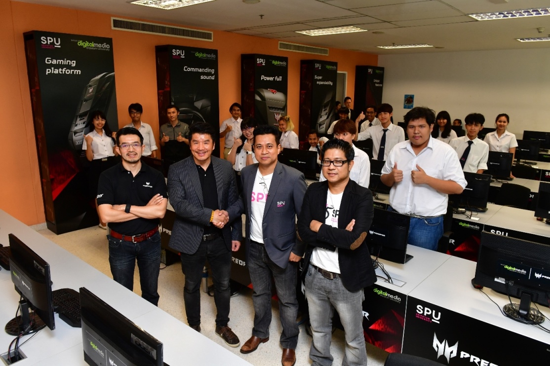 Acer ร่วมปั้นบุคลากรดิจิทัลคอนเทนท์ เปิดตัว Acer Predator Lab@SPU