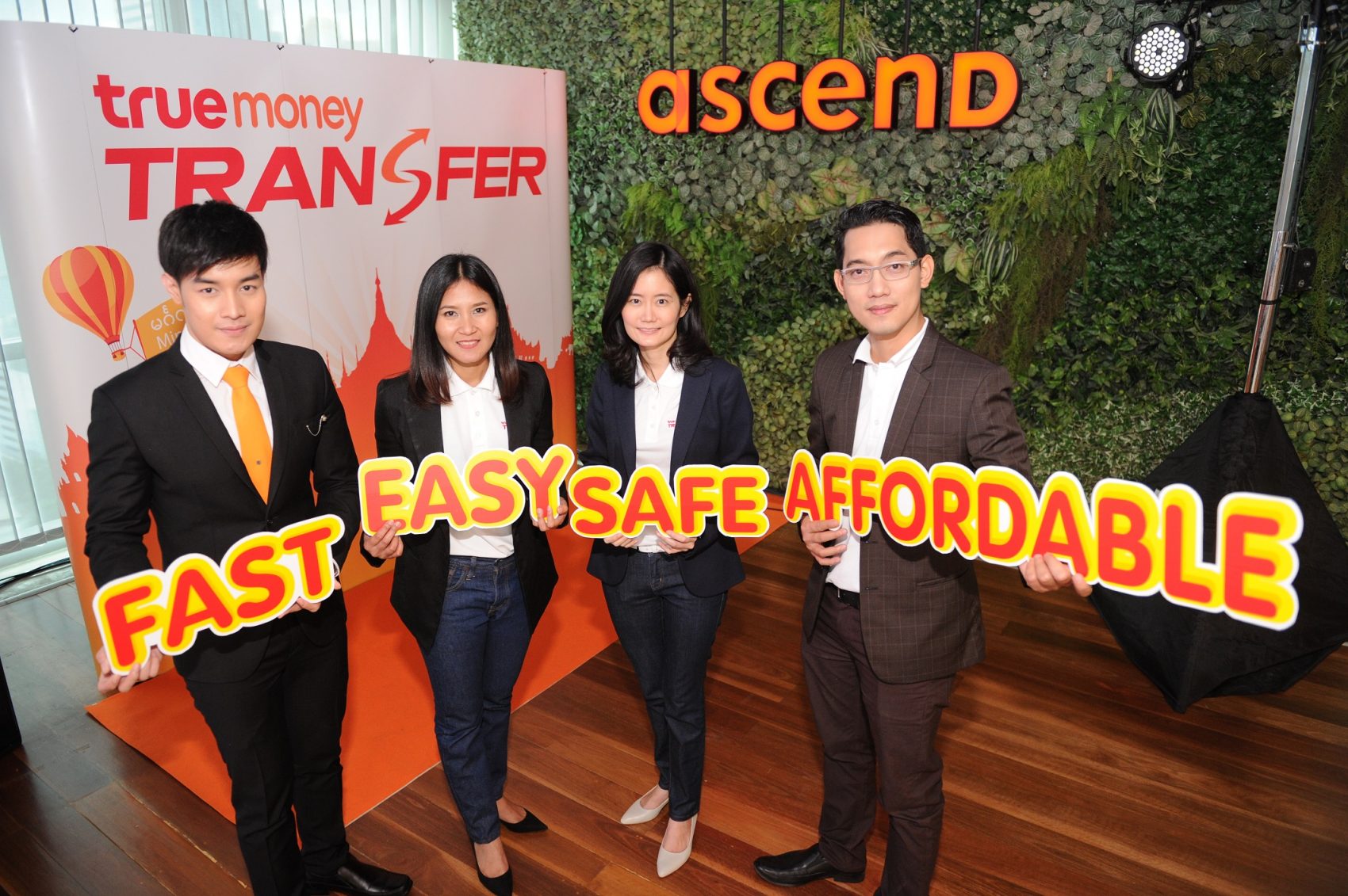 เปิดตัวบริการ “True Money Transfer” ระบบโอนเงินข้ามประเทศ ประเดิมตลาดด้วยเมียนมาร์