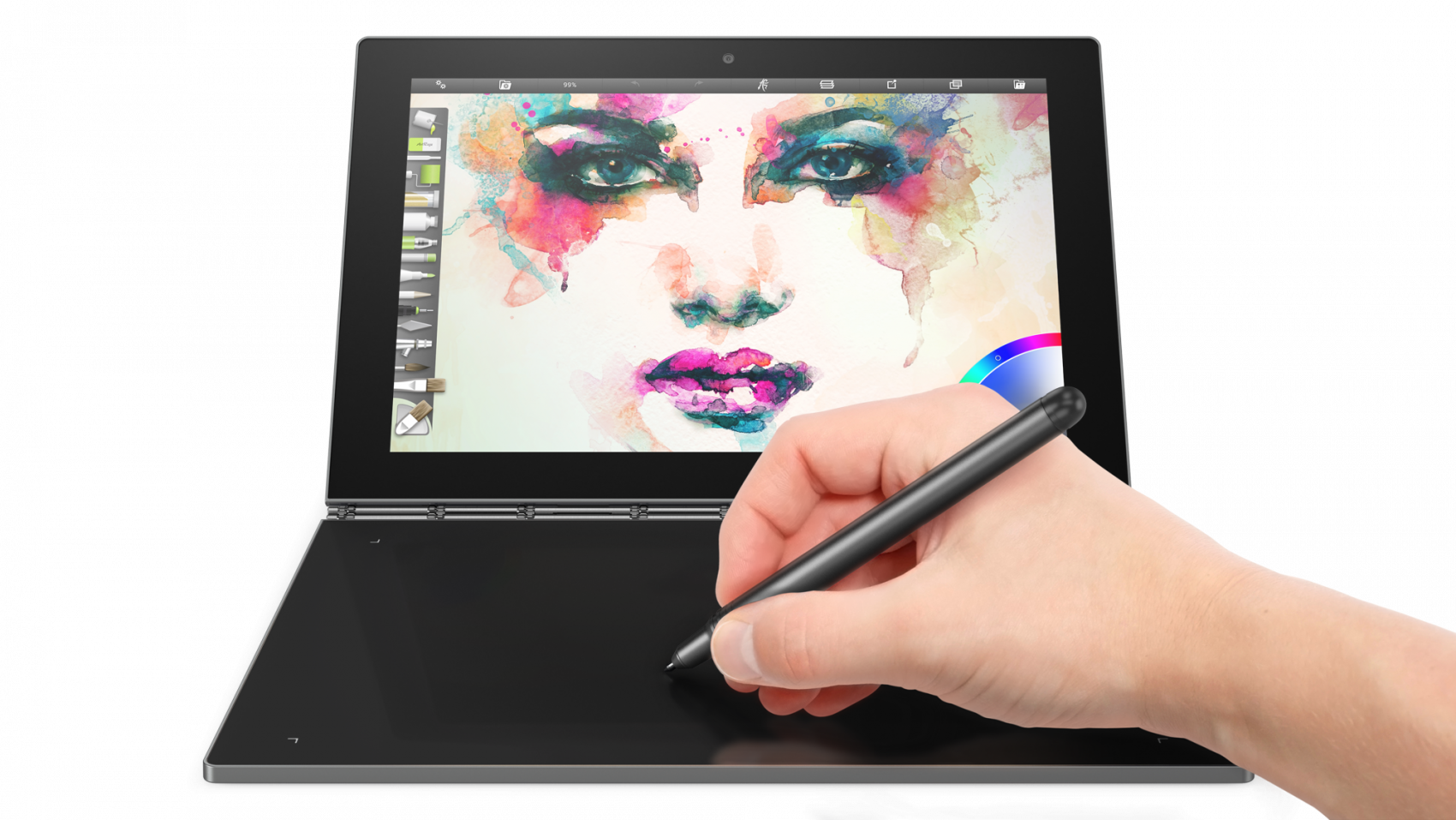บันทึกจินตนาการและความคิดสร้างสรรค์อย่างมีสไตล์ ด้วย Yoga Book แท็บเล็ต 2 in 1 รุ่นใหม่ล่าสุดจากเลอโนโว