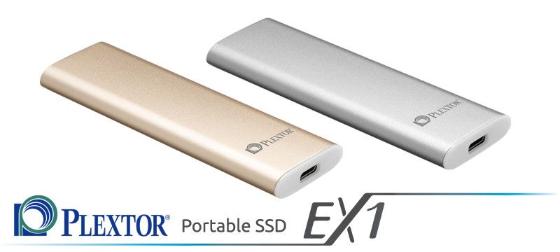 Plextor กำหนดนิยามใหม่แห่งอุปกรณ์จัดเก็บข้อมูลแบบพกพา ด้วยการมาของไดร์ฟพกพา EX1 แบบ SSD