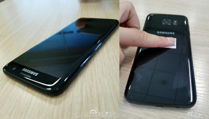 จัดว่างาม!! ชมภาพหลุด Samsung Galaxy S7 Edge สีดำเงา (Glossy Black)