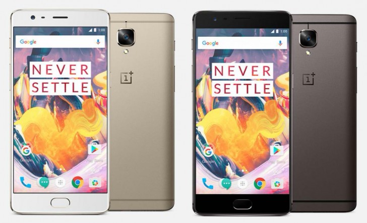 OnePlus 3T เปิดตัวส่งท้ายปีดีขึ้นไปอีก ชิปเซ็ตใหม่กล้องหน้าใหม่และแบตใหญ่ขึ้น